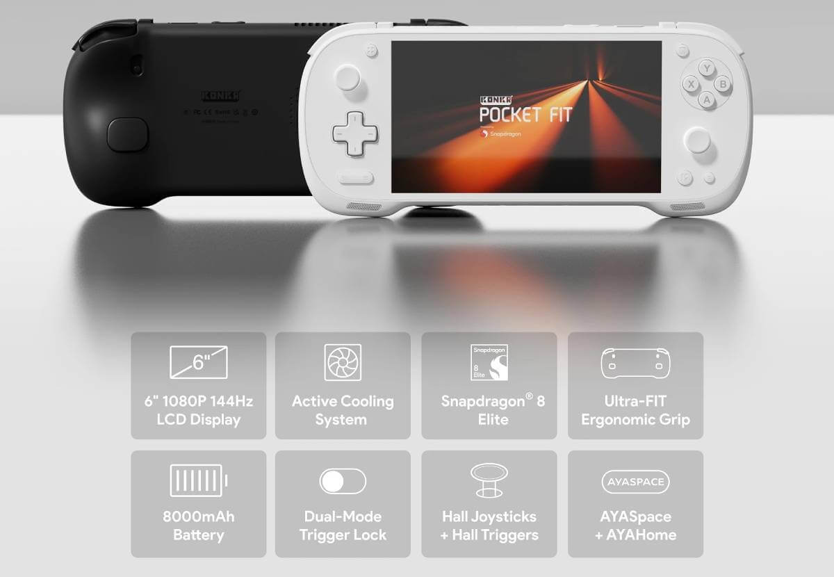 Ayaneo Konkr Pocket FIT 8Elite