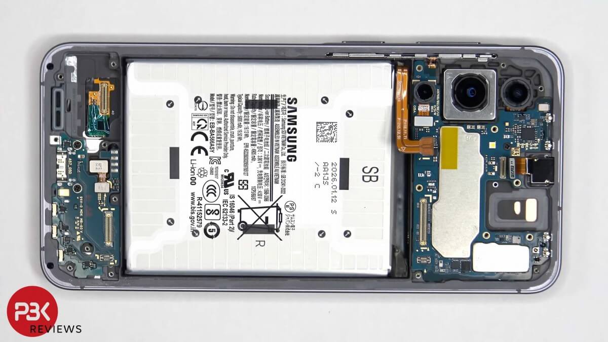Samsung Galaxy A57 disassembled ahead of launch