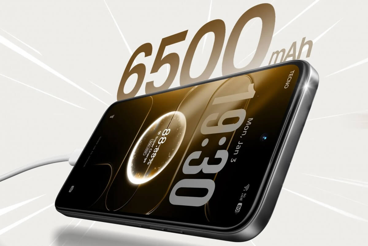 Tecno Spark 50 5G debuts with a 6,500mAh battery, Dimensity 6400 SoC