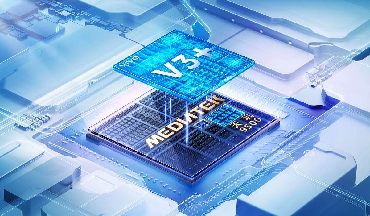 The vivo X300s features the Dimensity 9500 and V3+ chips